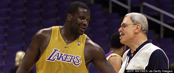 phil jackson shaquille oneal