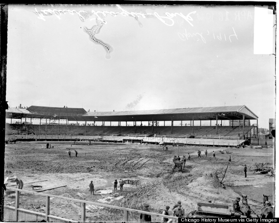 wrigley field 1914