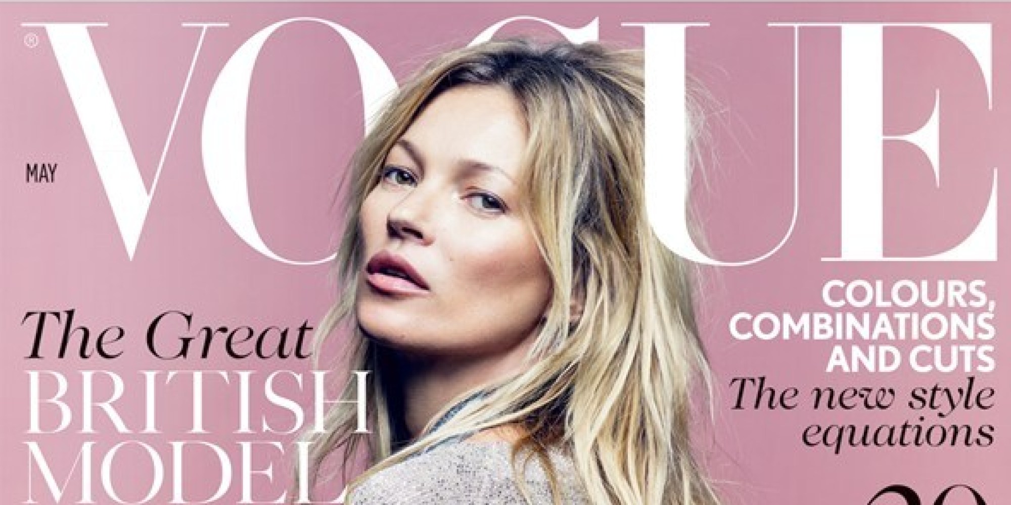 Kate Moss Lands Her First British Vogue Cover.. As Fashion Editor