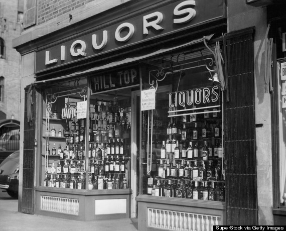 liquor store