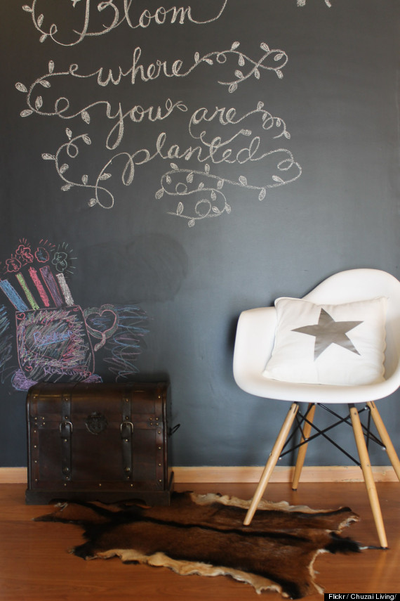 chalkboard wall