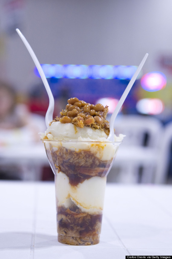 pulled pork parfait