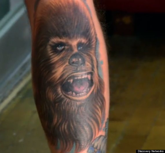 chewbacca tattoo