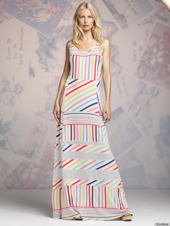 candy stripe dress peter som