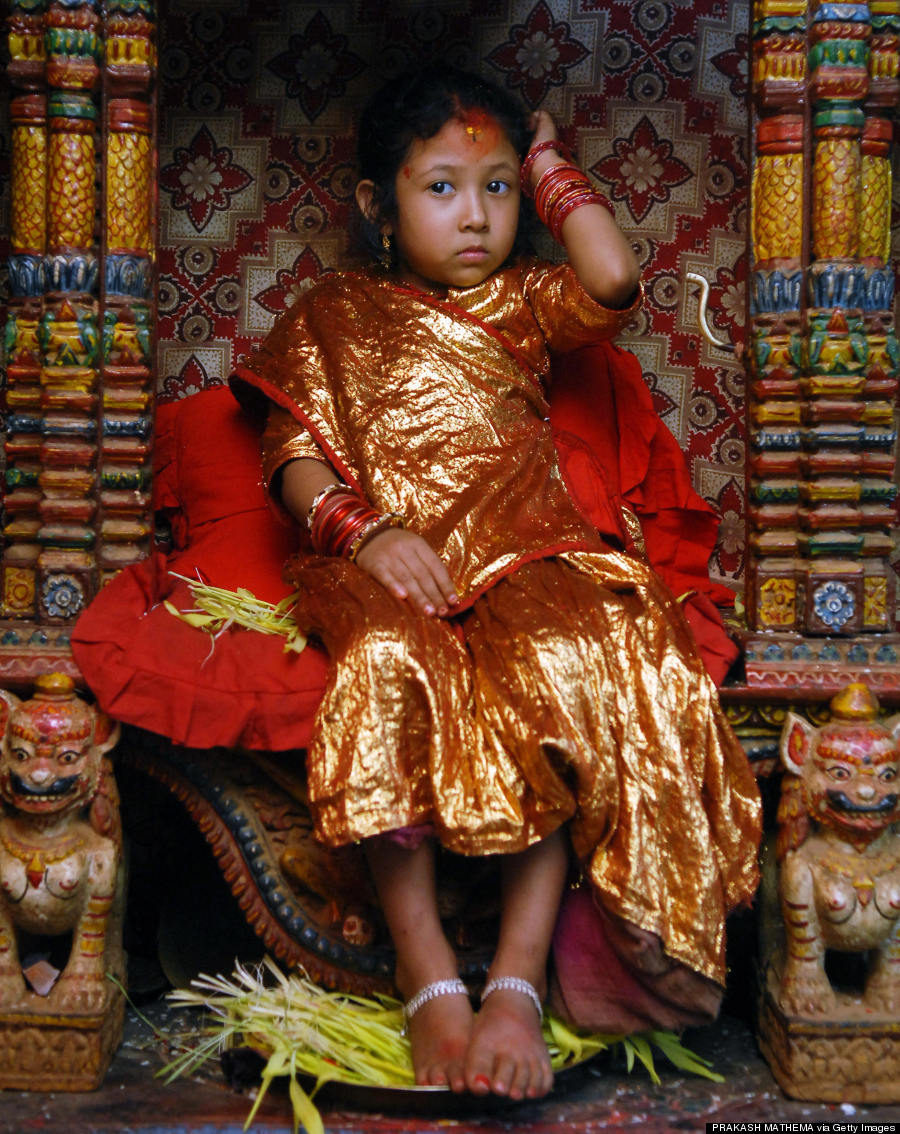 The Fascinating World Of Kumari Nepal S Living Goddesses Photos Huffpost Religion