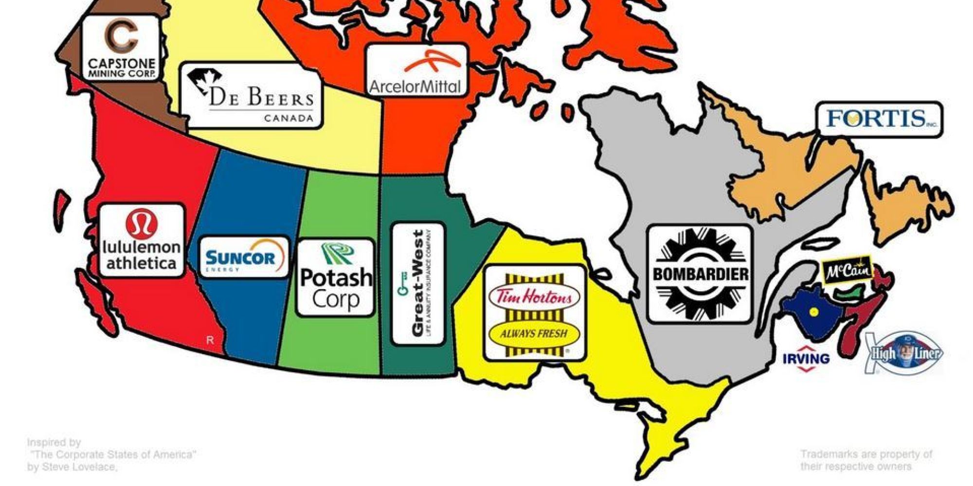 Canada's Corporate Map, Updated (PHOTO)