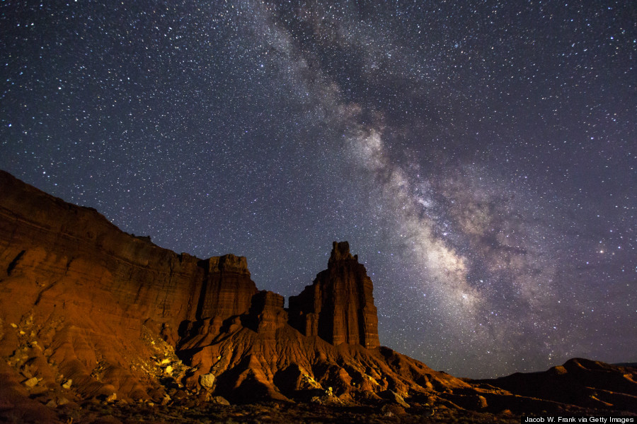 national parks at night