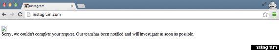 instagram down