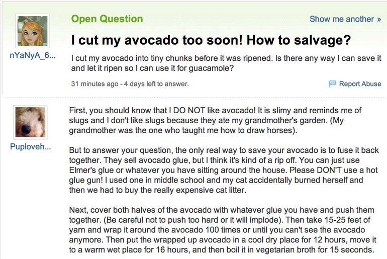 yahoo answers