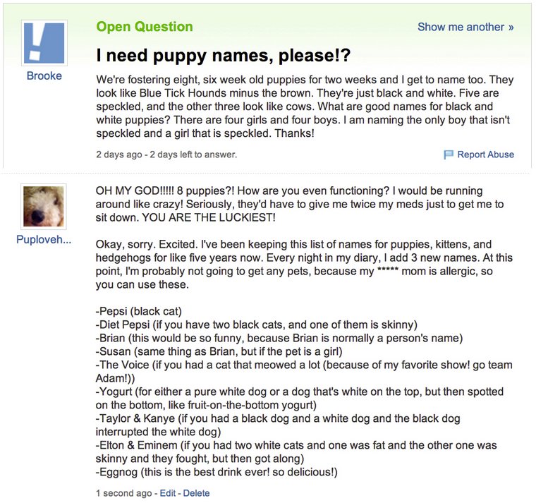 Don't Read Yahoo Answers For The Answers. Read It For This Guy. | HuffPost