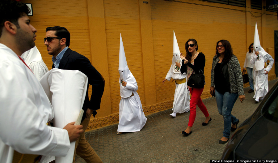 holy week processions in seville