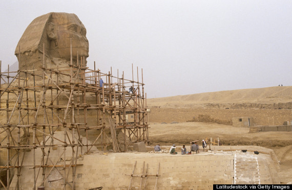 monument scaffolding