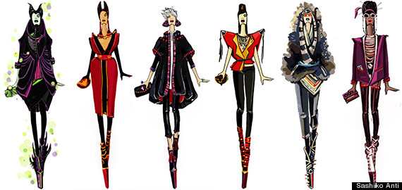 villain disney couture