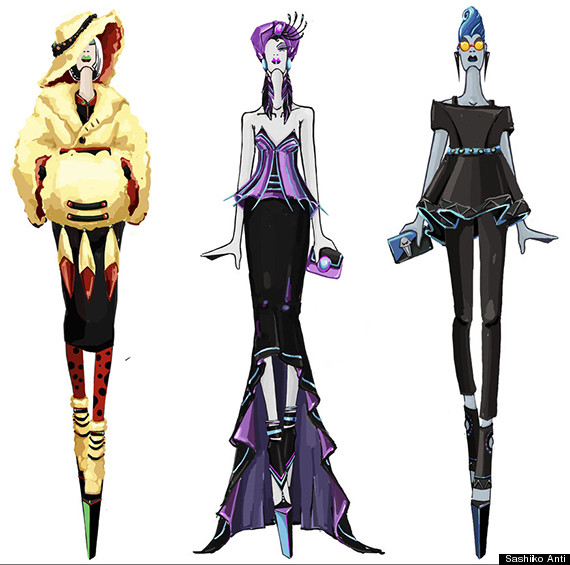 disney villain haute couture