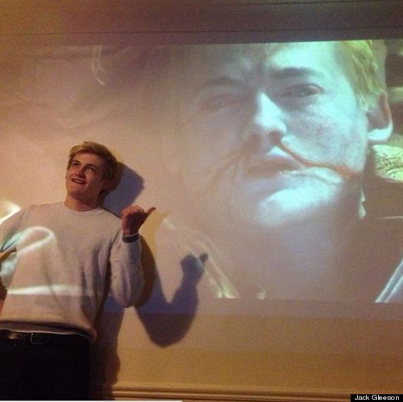 jack gleeson reaction to purple wedding