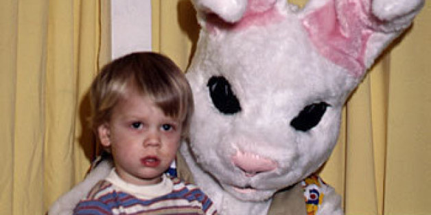 creepy easter bunnies