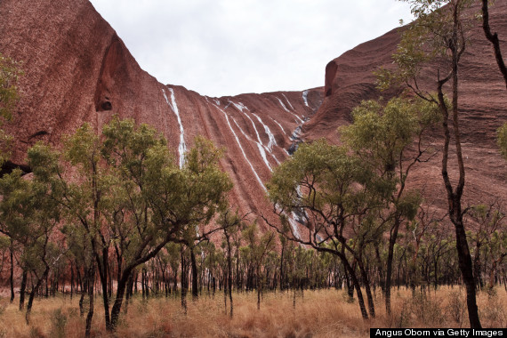 waterfall uluru