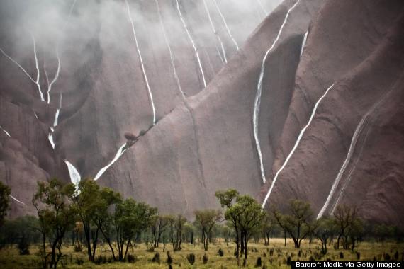 waterfall uluru