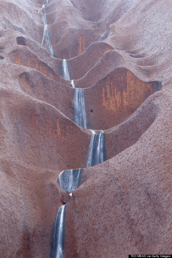 waterfall uluru