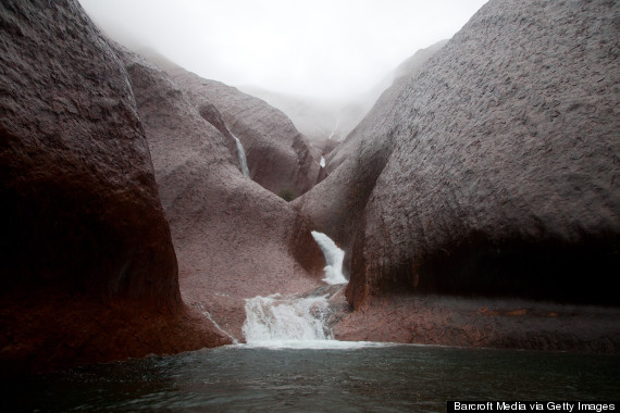 waterfall uluru