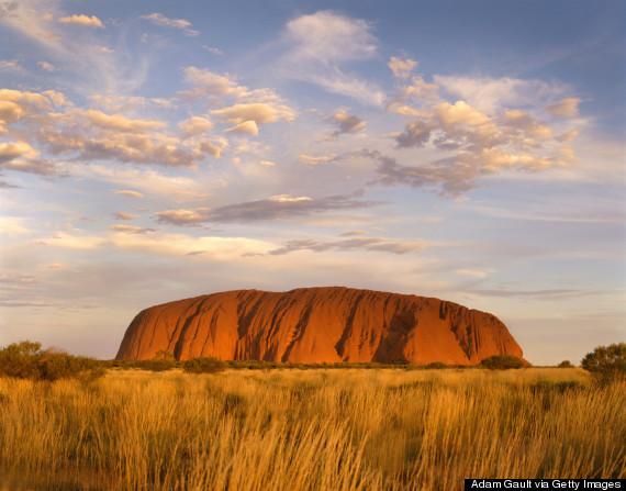 uluru sunset