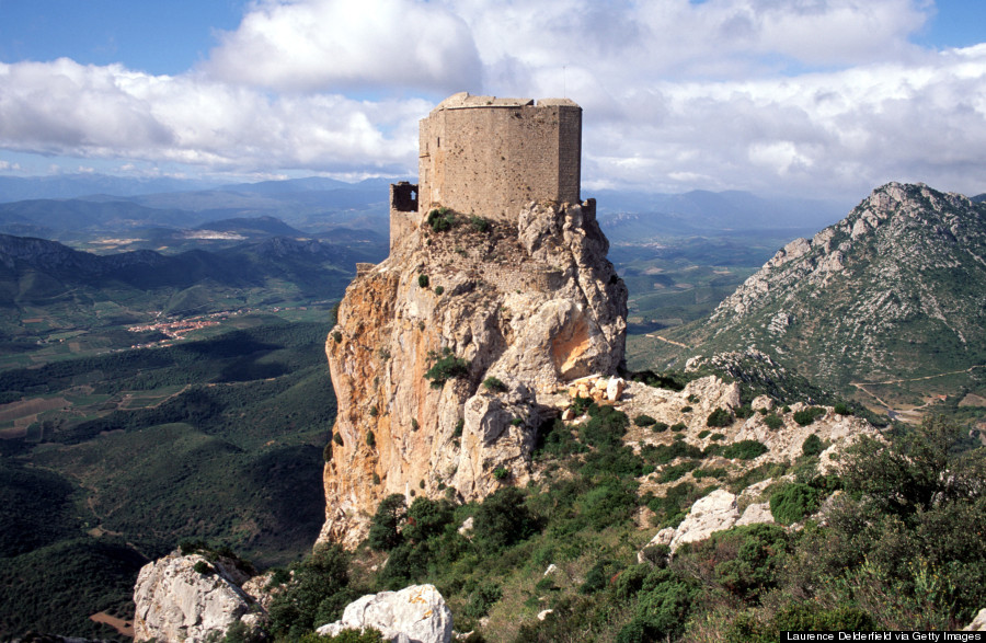 cathar castle queribus