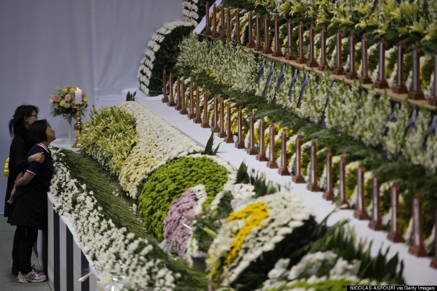 south korea ferry memorial