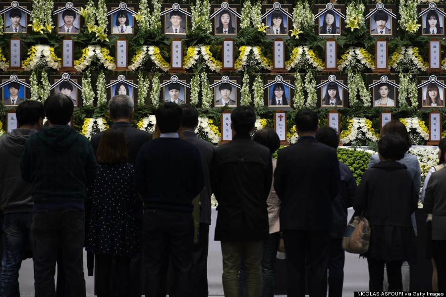 south korea ferry memorial