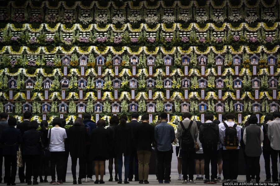 south korea ferry memorial