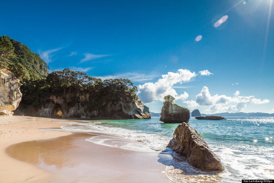 cathedral cove new zealand