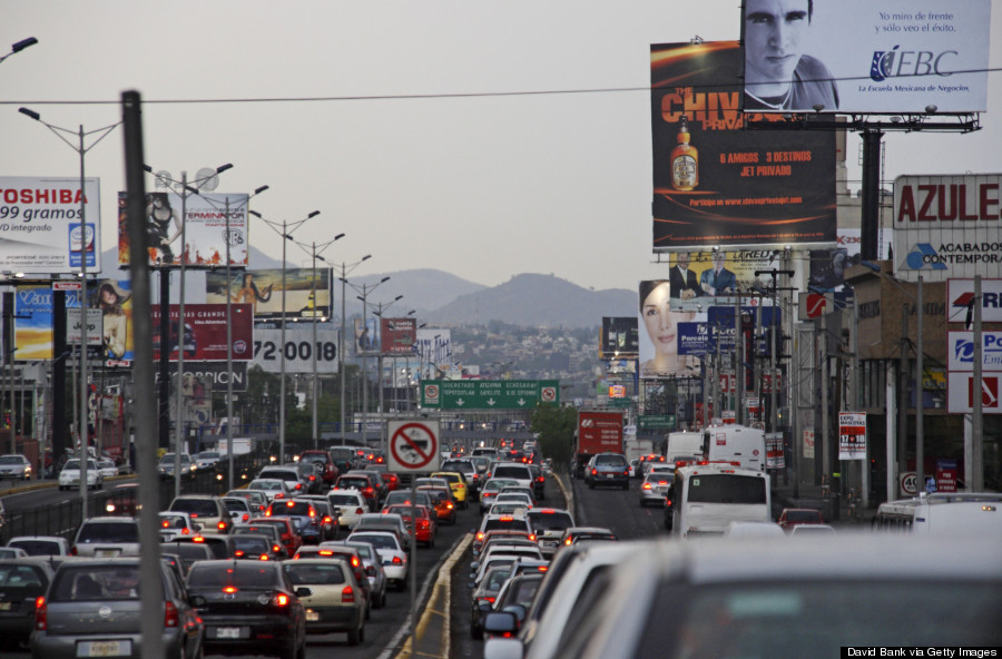 mexico city traffic