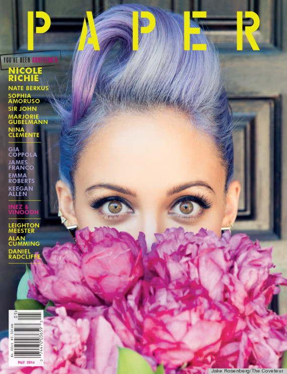 nicole richie paper mag