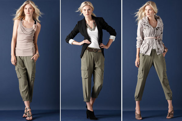 Ann taylor cargo on sale pants