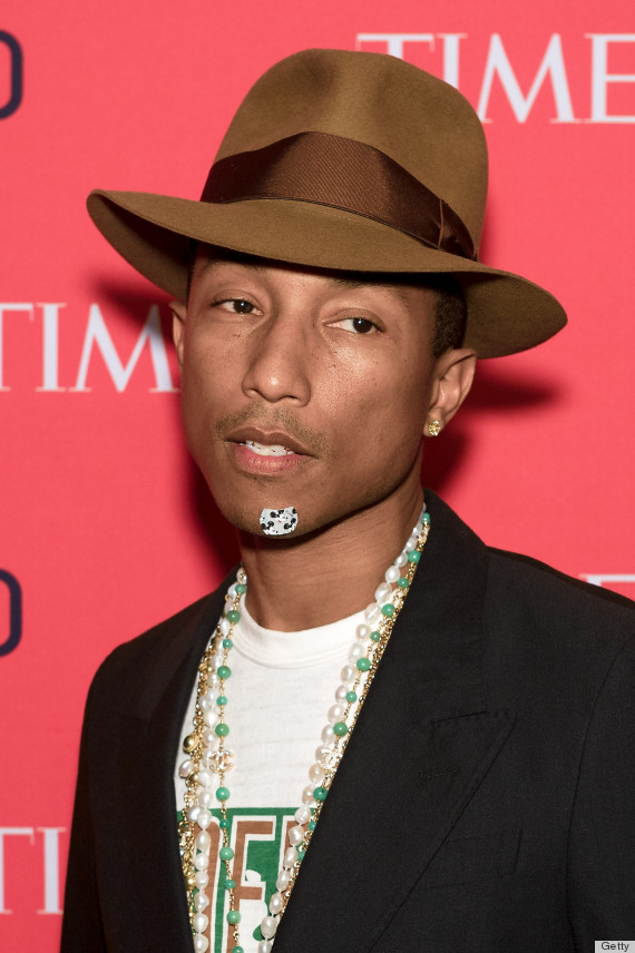 Pharrell Covers Up Zit With Mickey Mouse Bandage, Of Course | HuffPost