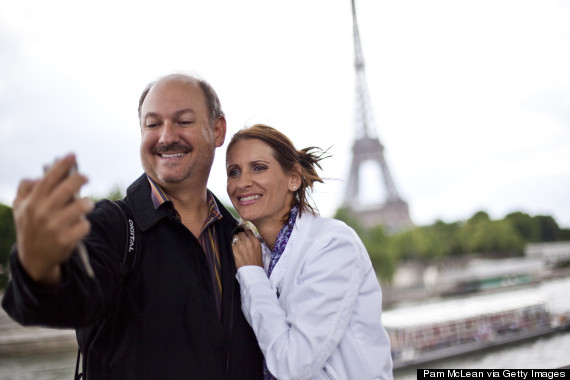 selfies tourists