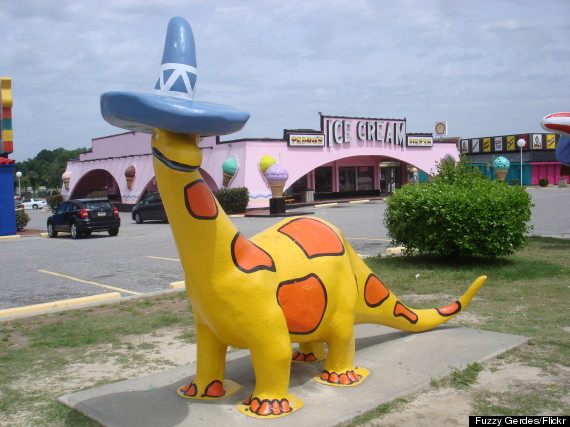 south of the border dinosaur