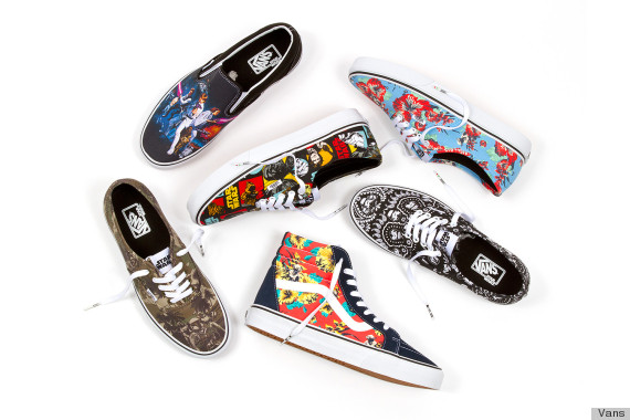 vans x star wars collage