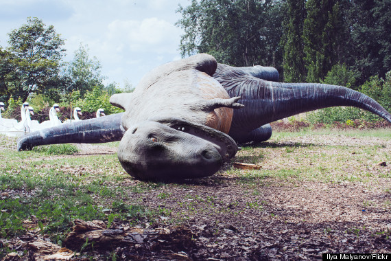 spreepark dinosaur