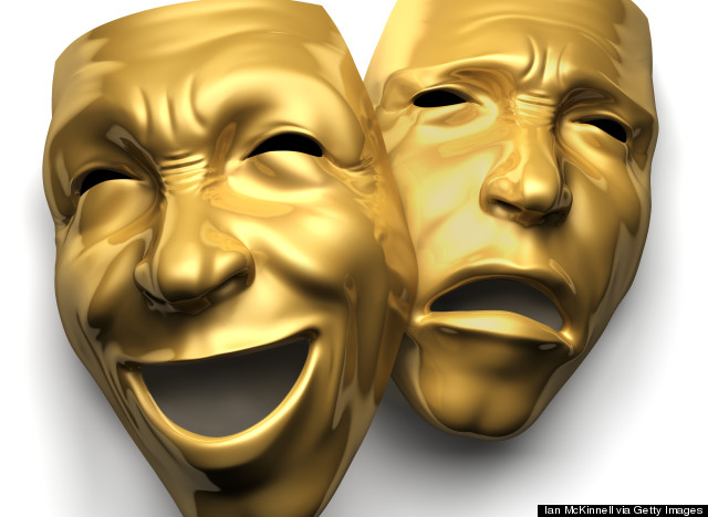 tragedy comedy masks