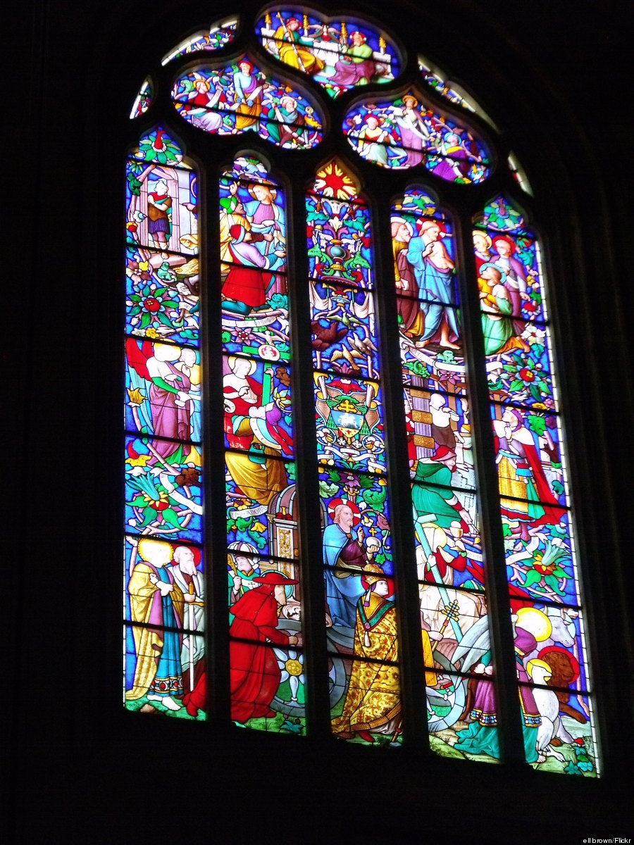 aix cathedral window