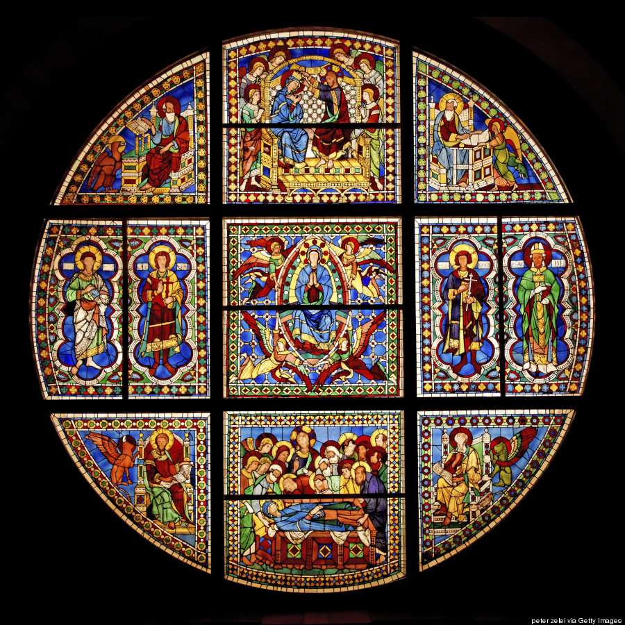 stained glass window