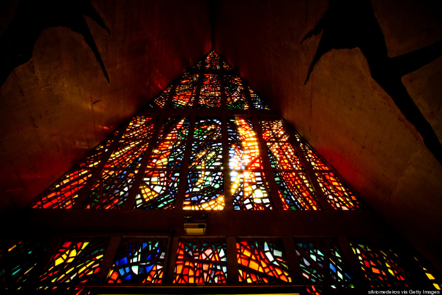 stained glass window