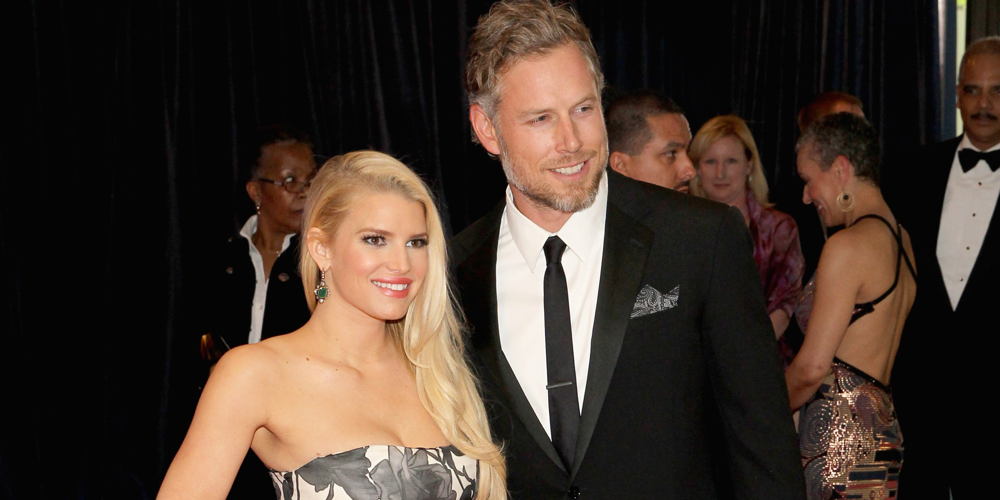 Jessica Simpson And Eric Johnson Attend The White House Correspondents ...