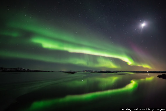 northern lights thingvellir