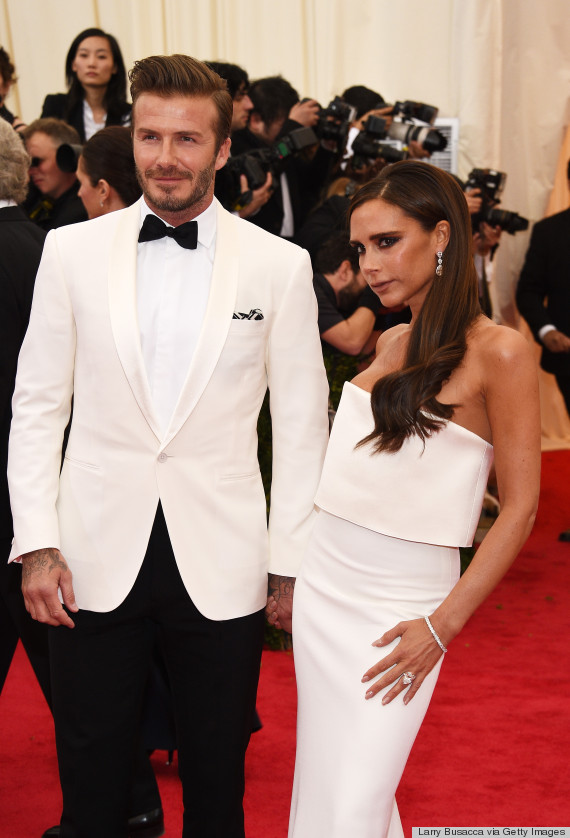 Victoria And David Beckham Met Gala 2014 Looks Reminds Us Of Barbie And ...