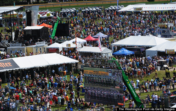 preakness infield