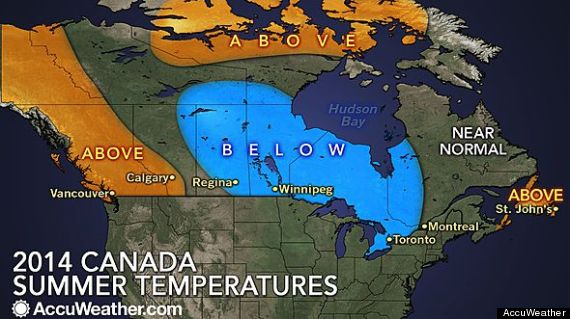 Alberta Summer Weather Prediction Looks Pretty Darn Good