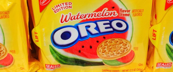 watermelon oreos