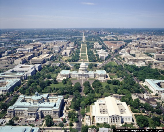 washington dc aerial