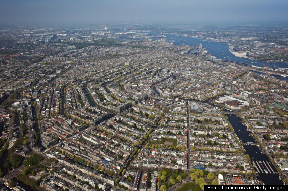 amsterdam aerial